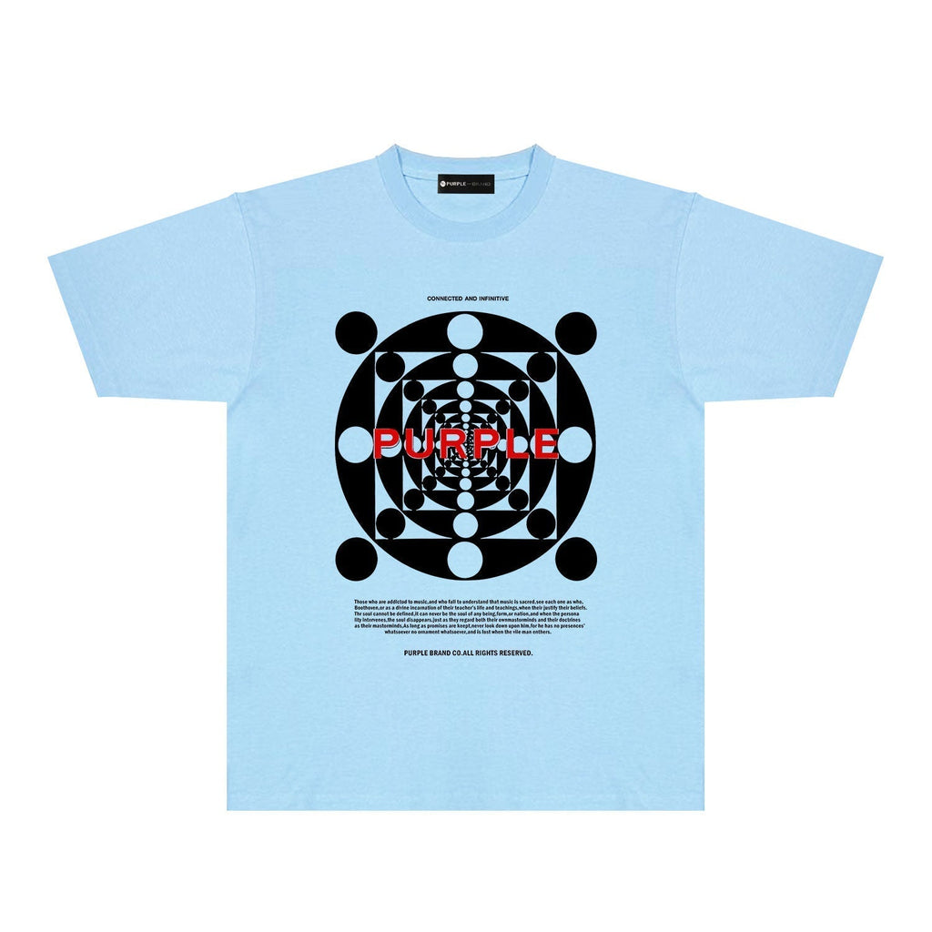 PURPLE  fashion T-shirt
