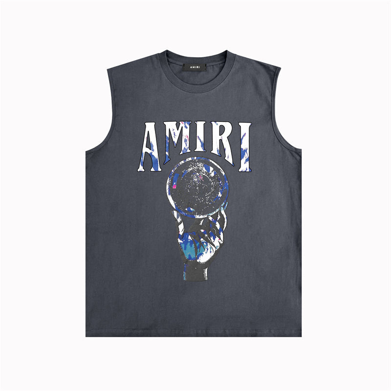 Amiri style vest