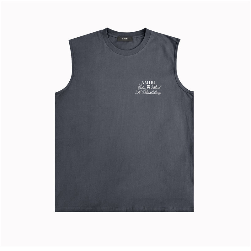 Amiri style vest